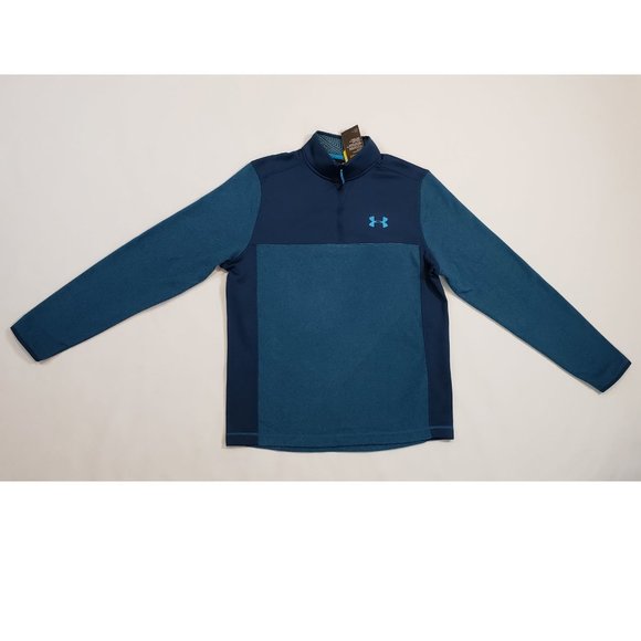 Under Armour Cool Gear Survivor 1/4th Zip Long Sleeve Men's Medium - Picture 1 of 11